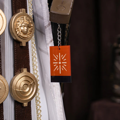 Wuthering Waves Augusta Cosplay Costume Wig Dress Uniform Headwear Earrings Christmas Halloween Party for Women Girls Role Play