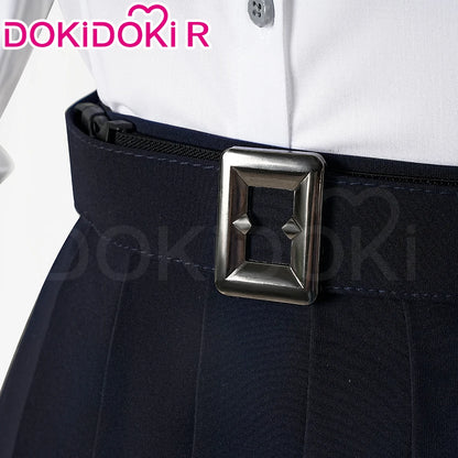 IN STOCK Ellen Joe Cosplay Costume Game Zenless Zone Zero Cosplay DokiDoki-R Women Cute JK Uniform Ellen Joe Cosplay Tail