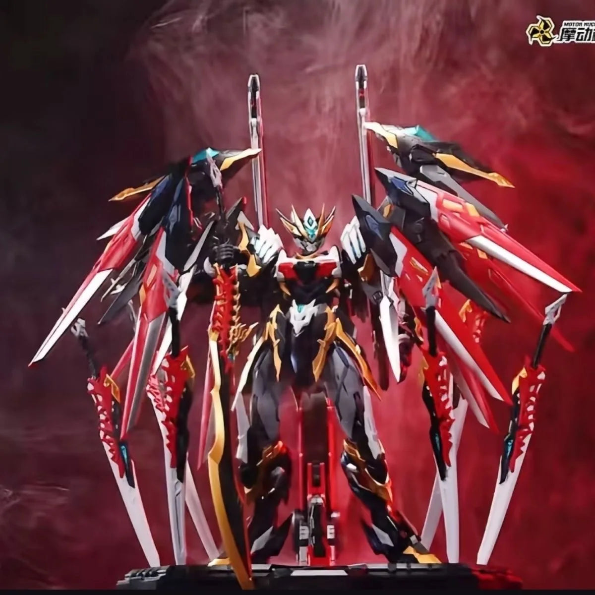 Motor Nuclear Ganjiang Traditional Chinese Style Assembly Mecha Mnp-Xh12 Zhongyong Class Alloy Frame Model Kit Decoration Gift