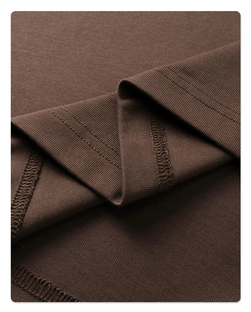 ZODF Trendy Men Summer Solid Cotton Tank Tops Unisex Oversized 275gsm Patchwork Sleeveless Tees Vests HY1051