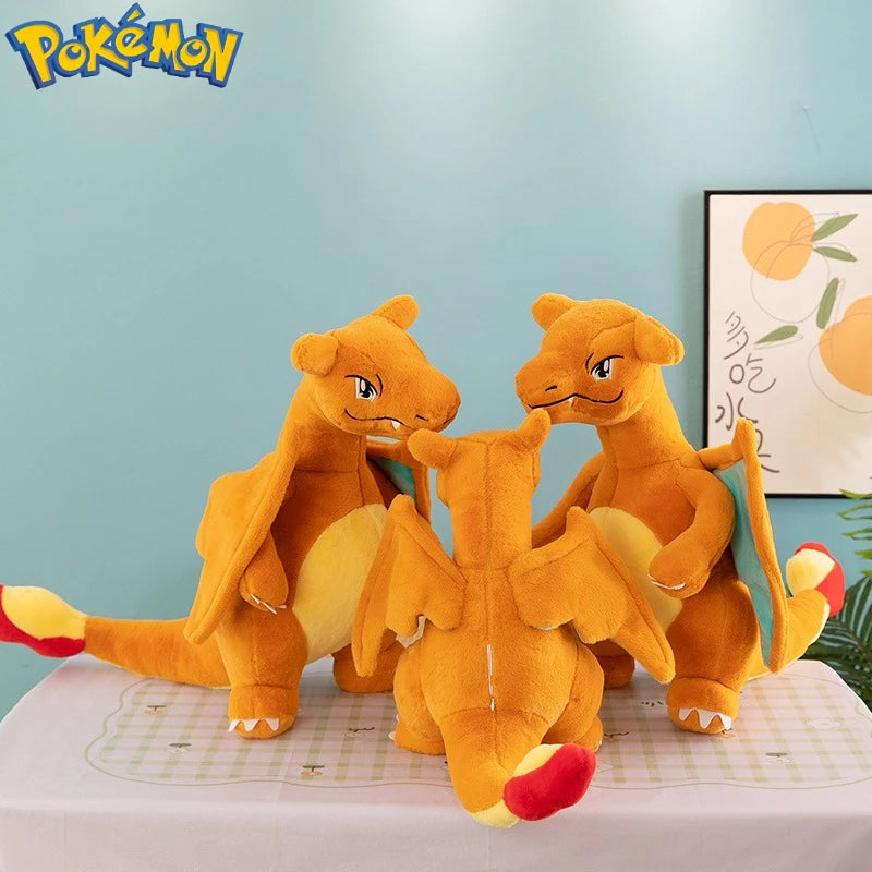 35/45/60CM Big Size Pokemon Charizard Plush Cartoon Anime Plushies Soft Doll Pillow Kawaii Stuffed Plushie Ornament Gift for Kid