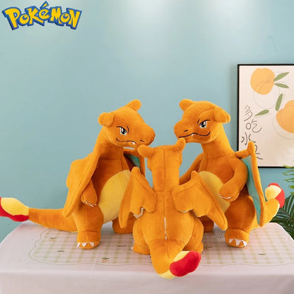 35/45/60CM Big Size Pokemon Charizard Plush Cartoon Anime Plushies Soft Doll Pillow Kawaii Stuffed Plushie Ornament Gift for Kid