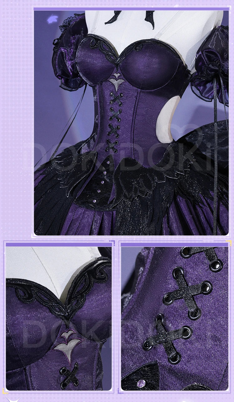 Kaname Madoka Homura Akemi Cosplay Costume Anime DokiDoki-SR Women Cute Pink Black Dress Halloween Madoka Cosplay