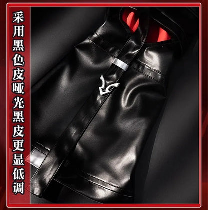 Arknights Exusiai The New Covenant Cosplay Costume Wig Uniform Headwear Earrings Halloween Party for Women Girls Carnival Outfit