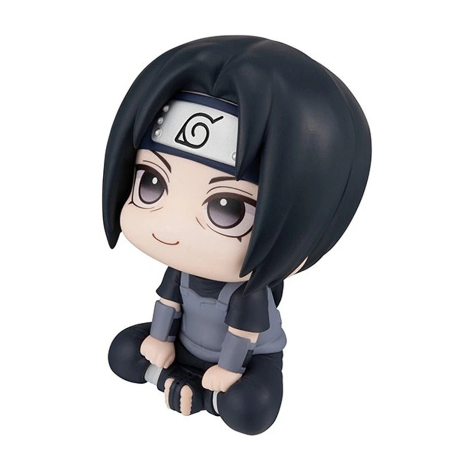 10cm Naruto Anime Figure Naruto Shippuuden Uchiha Itachi Action Figure Q Version Kakashi Figurine PVC Collection Model Doll Toys