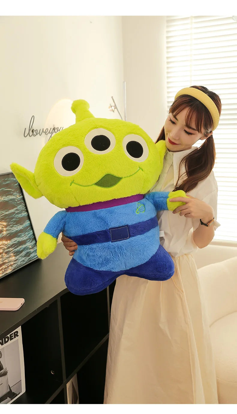 50/70/90cm Super Big Size Alien Disney Cartoon Anime Plush Stuffed Doll Cute Room Decorated Plushie Children Pillow Holiday Gift