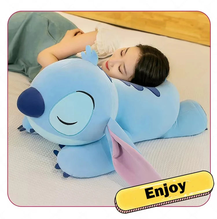 45-100CM Disney Lilo & Stitch Plush Toy Cute Monster Sullivan Stuffed Doll Anime Lotso Pillow Collection Souvenir Birthday Gift