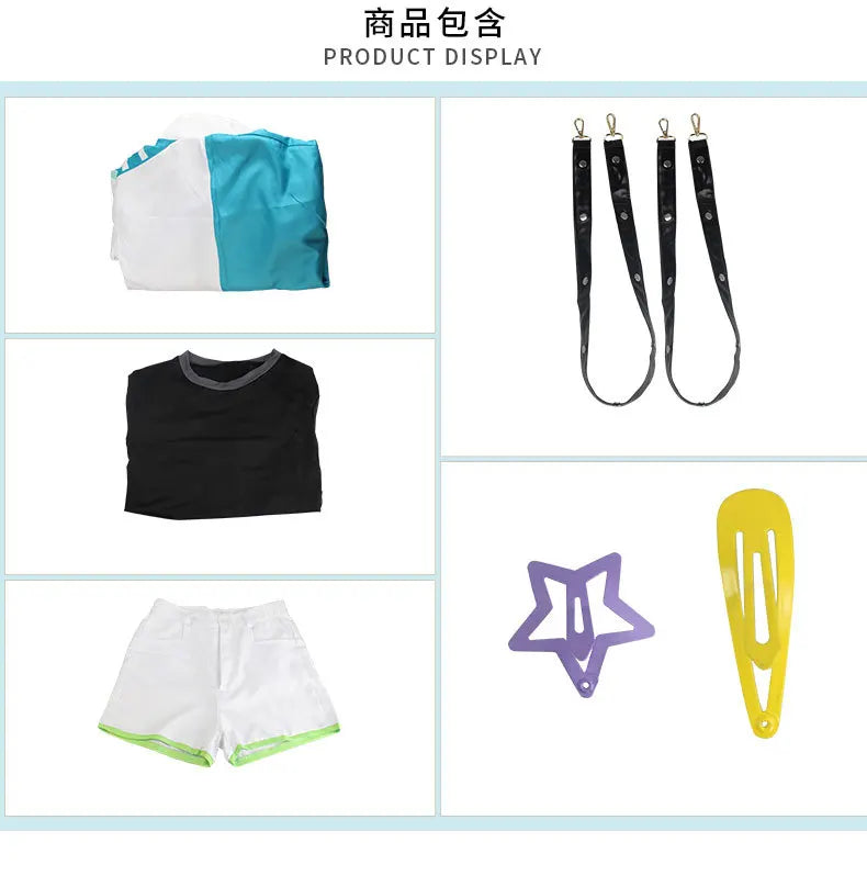 Project Sekai Shiraishi An Costume Set Cotton Polyester