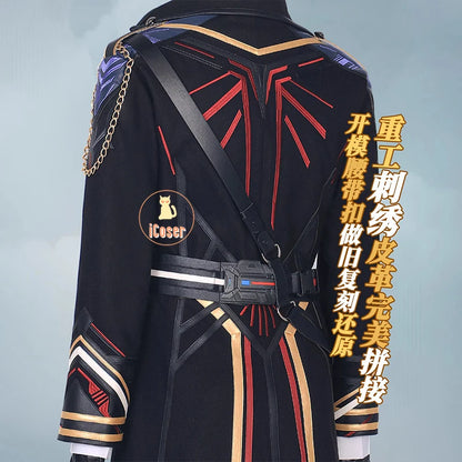 Love and Deepspace Heroines Cosplay Costume Wig Farspace Colonel Female Uniform Cap Caleb Halloween Party Women Carnival Outfit