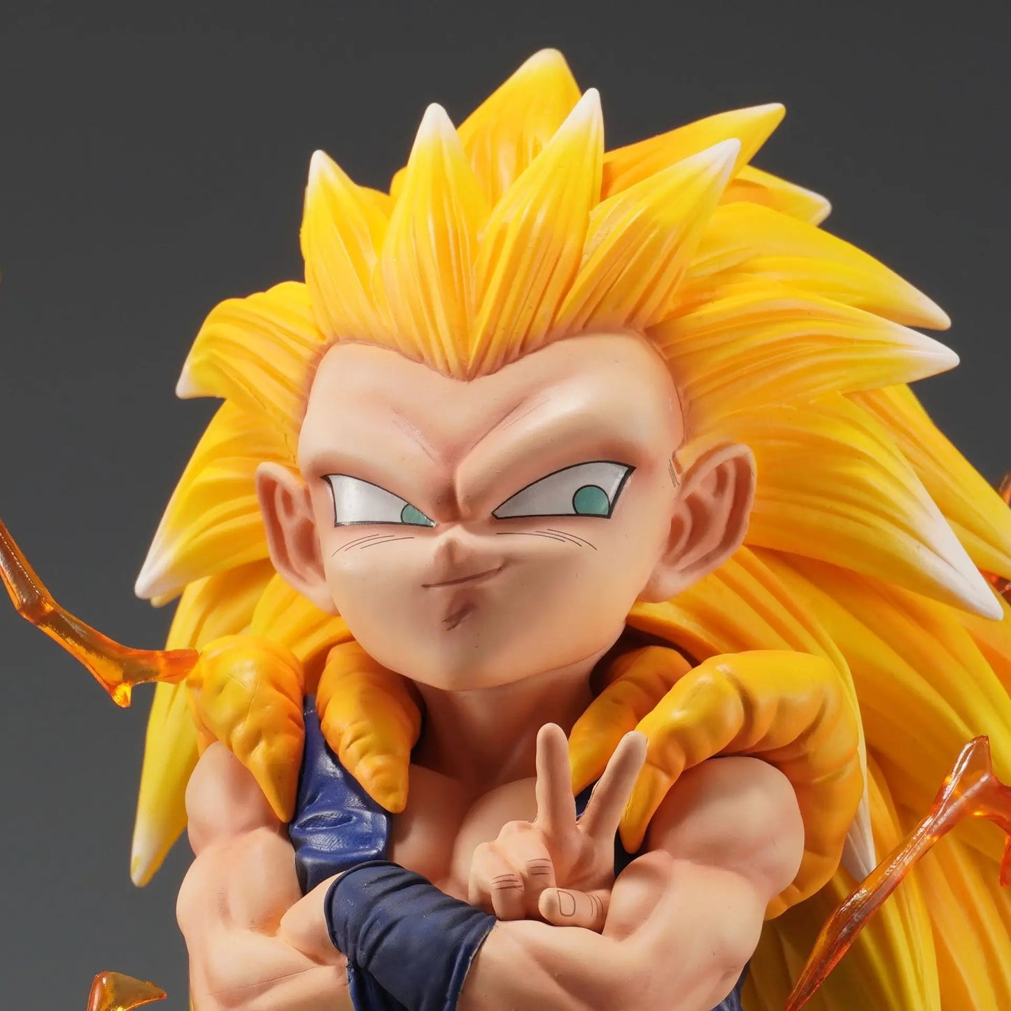 Dragon Ball Z Figures Super Saiyan Gotenks Anime Figurine Ghost Squad Model Statue Doll Collection Decoration Kids Toys Gift