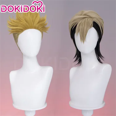 Enjin Cosplay Costume Anime Gachiakuta Cosplay【XS-3XL】DokiDoki-R Enjin Costume Windbreaker Janitor Men Bag Toge Wig Plus Size