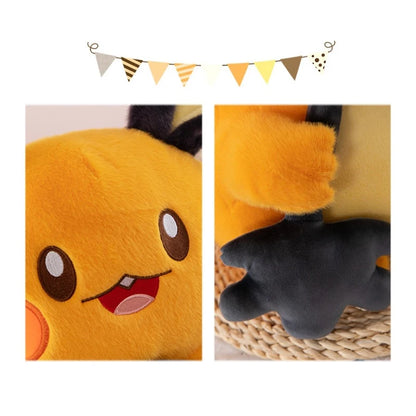 23/70cm Dedenne Pokemon Plush Toys Anime Doll Cartoon Rat Large Pokémon Plushie Kawaii Stuffed Gift for Kids Birthday Xmas