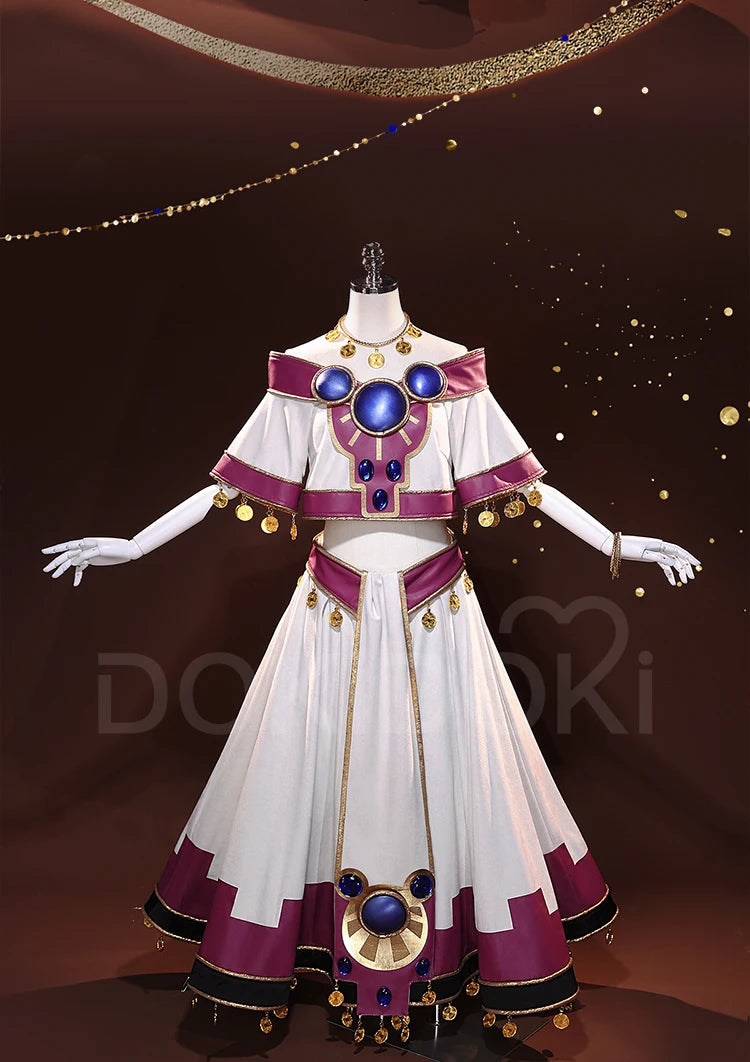 Kinomoto Sakura Cosplay Costume Anime Card Captor Sakura DokiDoki-R Women White Dress Sakura Cosplay Costume Halloween
