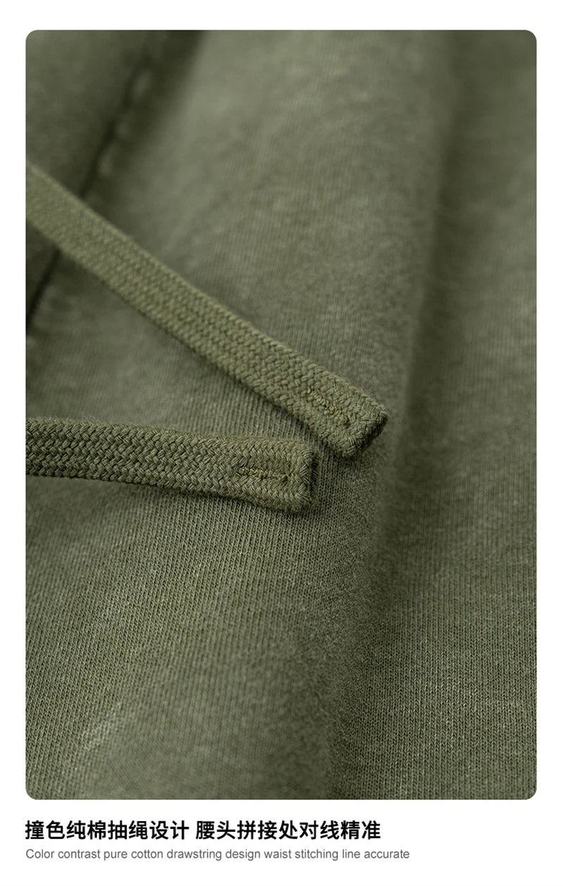 ZODF 2025 Summer Patchwork Washed Cotton Shorts For Men Unisex Retro Y2K High Street Distressed 330gsm Shorts Streetwears HY1057