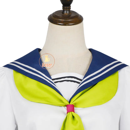 Anime You and I Are Polar Opposites Miyu Suzuki Cosplay Costume Wig JK Skirt School Uniform Halloween Party for Women Girls Prop