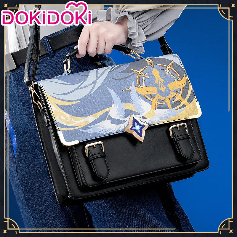Sunday Elysia Doujin Bag Game Honkai Star Rail DokiDoki Sunday Cosplay Props School Bag HSR Itabag Halloween
