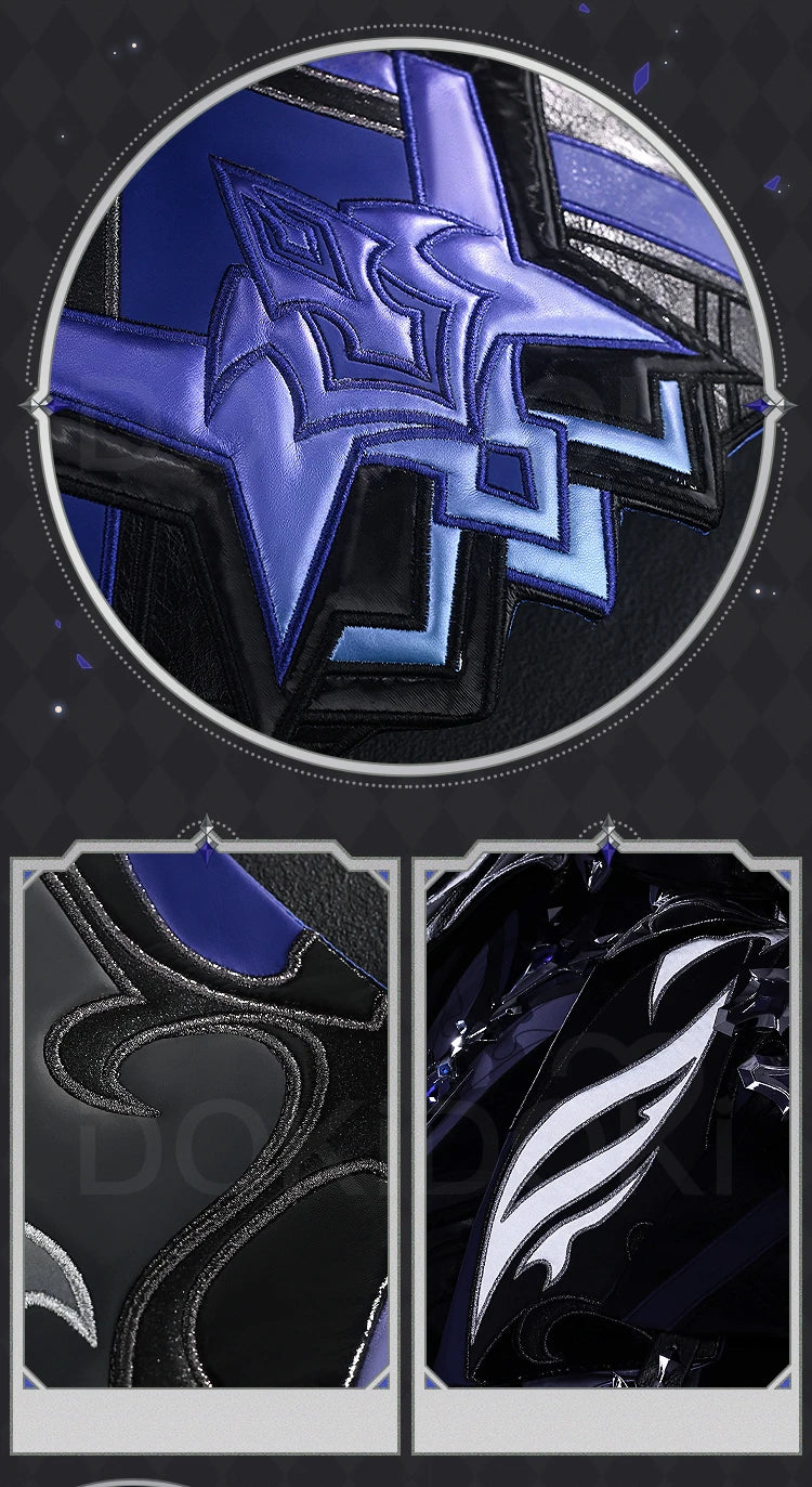 Flins Cosplay Costume Game Genshin Impact【S-3XL】DokiDoki-SR Kyrll Chudomirovich Flins Cosplay Men Halloween Costume Plus Size