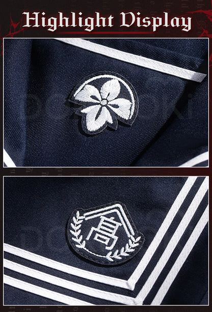 IN STOCK Shimizu Hinako Cosplay Costume Anime【S-2XL】DokiDoki-R Women School JK Uniform Dress Cosplay Halloween Plus Size