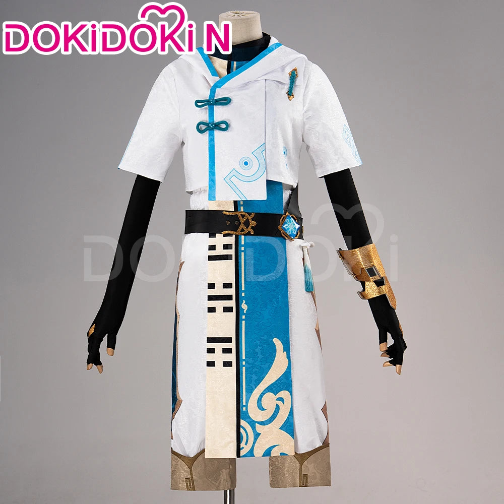 Chongyun Cosplay Costume Game Genshin Impact【XS-3XL】DokiDoki-N Men Chongyun Plus Size