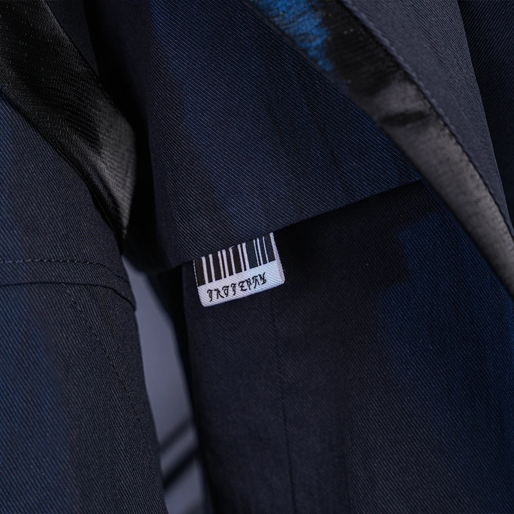 Wuthering Waves Chisa Cosplay Costume Wig Jacket Uniform Headwear Tattoo Sticker Socks Halloween Party for Women Girls Accessory