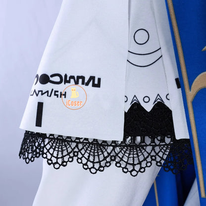 Wuthering Waves Phoebe Cosplay Costume Wig Dress Hat Headwear Sticker Stocking Rinascita Halloween Party Women Girls Prop iCoser