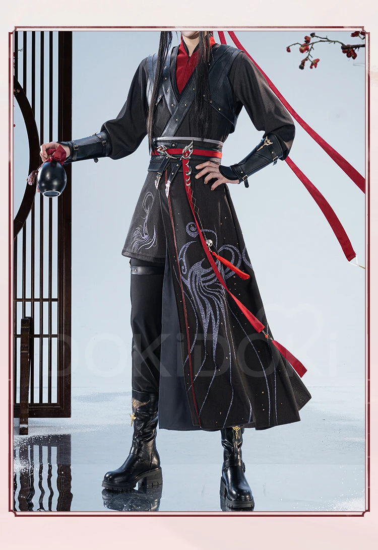 【Official】IN STOCK Lan Wangji Wei Wuxian Doujin Cosplay Costume Anime Dao Mo To Shi DokiDoki-SR Men Winter Halloween Costume