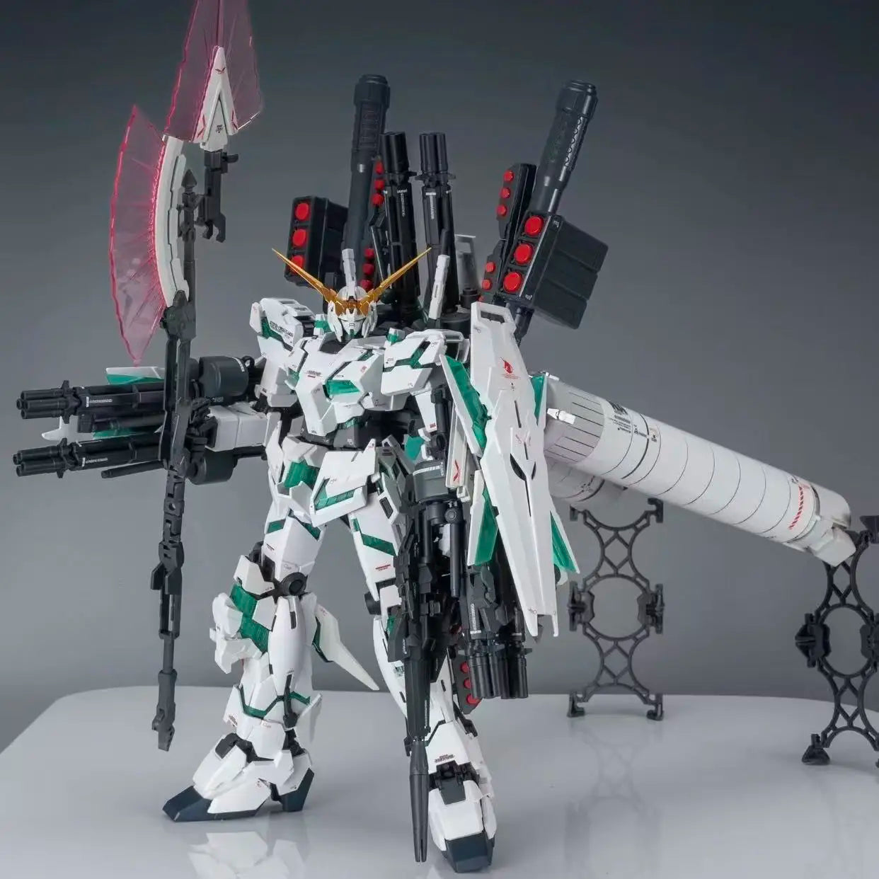 MENGHU 1/100 MGEX RX-0 Ver Ka Full Armor Unicorn Gundam Assembly Model Kit Plastic Action Figure Robot