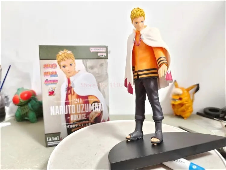 Original Naruto Figures Uzumaki Naruto Pvc Model Dolls Figurines 20th Anniversary Action Figure Decorate Collectible Toys Gifts