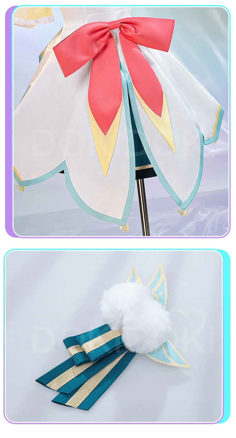 Kusanagii Nenee Cosplay Costume Game Cosplay DokiDoki-R Women Cute Costume Dress Kusanagii Nenee Cosplay