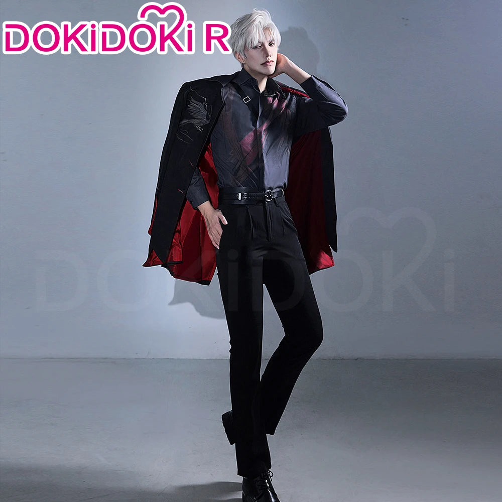 IN STOCK Sylus Cosplay Costume Game Love and Deepspace【S-2XL】DokiDoki-R Men Suit Relentless Conqueror Sylus Qinche Plus Size