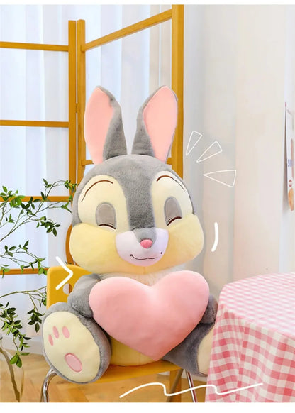 95cm Large Big Size Disney Judy Love Hug Rabbit Cartoon Anime Plush Stuffed Doll Kawaii  Plushies Ornaments Children's Gifts