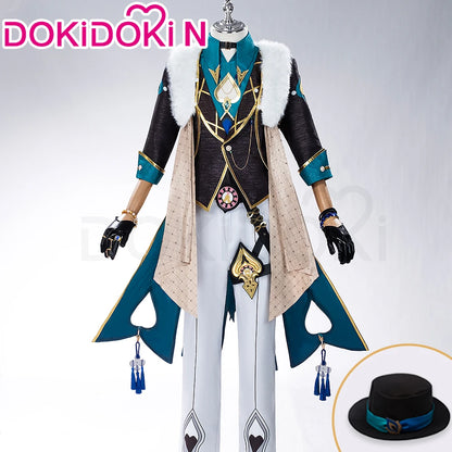 Aventurine Cosplay Costume Game Honkai: Star Rail Cosplay【XS-3XL】 DokiDoki-N Honkai Sha Jin Cosplay Halloween Suit Plus Size