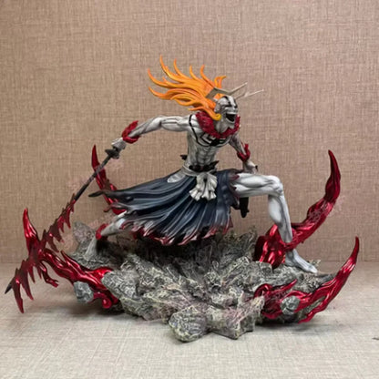 New Bleach Figure Kurosaki Ichigo Anime Figures Action Statue Model Doll Collection Room Decoration Desk Toys Halloween Gifts
