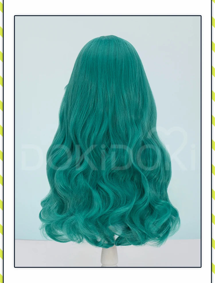 IN STOCK Chibii Usaa Tsukinoo Usagii Kinoo Makotoo Kaiouu Michiruu Wig Anime DokiDoki Cute Ponytail Hair Free Cap