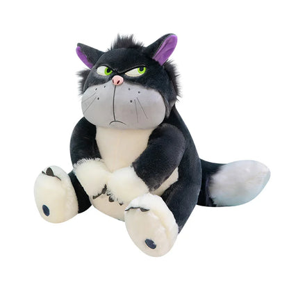 Disney Lucifer Plush Cartoon Cute Ugly Cat Doll Sitting In Tokyo Disney Plush Doll Cinderella Colleagues Spoof Doll Kids Gifts