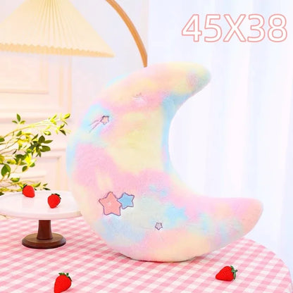 Soft Rainbow Star Plush Sun Cloud Plush Pillow Smile Face Soft Tulip Flower Cushion Girl Room Sofa Home Decor Christmas