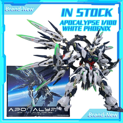 ALL INCLUSIVE FULLSION APOCALYPSE WHITE PHOENIX 1/100 Skeleton Assembling Mecha Model Toy Accessories Package
