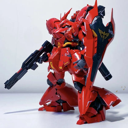 SIHAI Model SAZABI RG 1/144 MSN-04 Electroplate Version Assembly Model Kit Toys Action Figures Robot Plastic Model Kits Gift