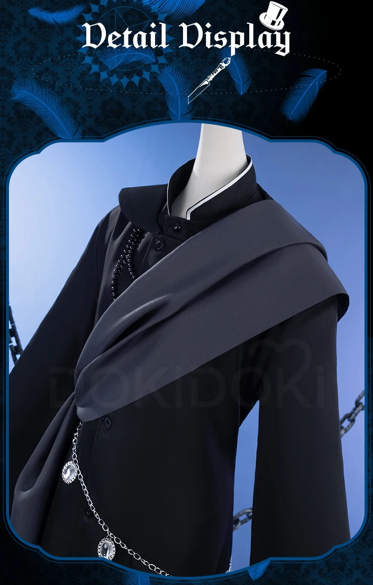 IN STOCK Andateika Cosplay Costume Anime Cosplay DokiDoki-N Andāteikā Under Taker Cosplay Men Costume