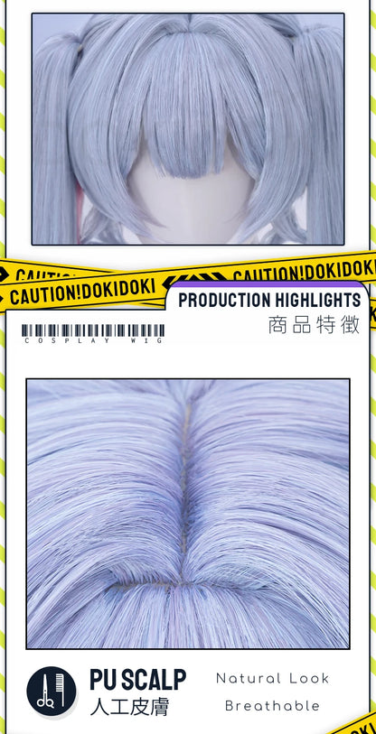 IN STOCK MIKUU Rabbit Hole Wig Cosplay DokiDoki Women Cute 100cm Hair Symphony 2025 Magical Miral Nightcord at 25 Free Wig Cap