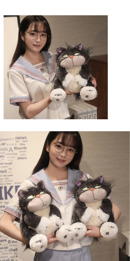 18-42cm Genuine Disney Kawaii Lucifer Plush Toy Cute stuffed animal plush toy Japan Figaro Cinderella's Cat kids birthday Gifts