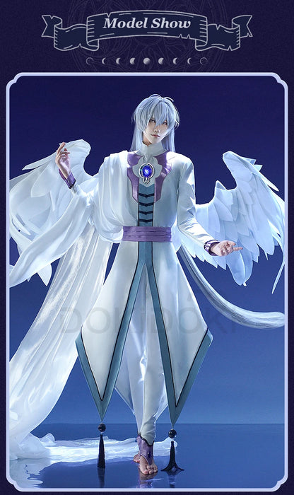 IN STOCK Yue Cosplay Costume Anime Card Captor Sakura DokiDoki-SR Tsukishiro Yukito Men Cosplay Costume Halloween