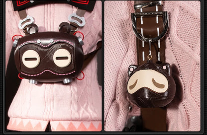 Zenless Zone Zero Ukinami Yuzuha Cosplay Costume Wig Skirt Sweater Uniform Headwear Spook Shack Halloween Party for Women Girls