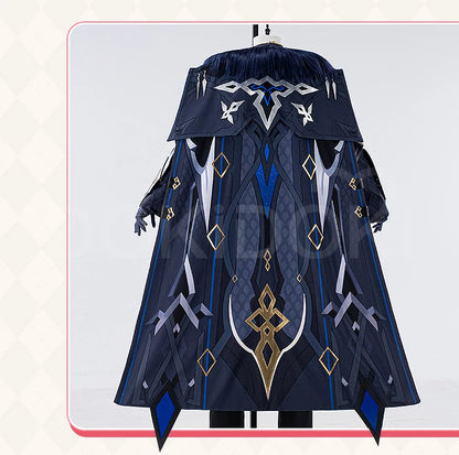 Captain Capitano Cosplay Costume Game Genshin Impact【XS-3XL】DokiDoki-N Halloween Costume Fatui Harbinger Plus Size