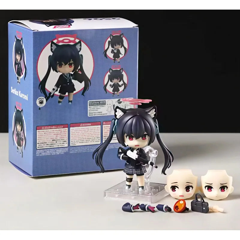 Kurodate Serika Mobile Game Anime Rikuhatima Aru Figurine Blue Archive Cute Girl Figures PVC Model Collection Toys Birthday Gift