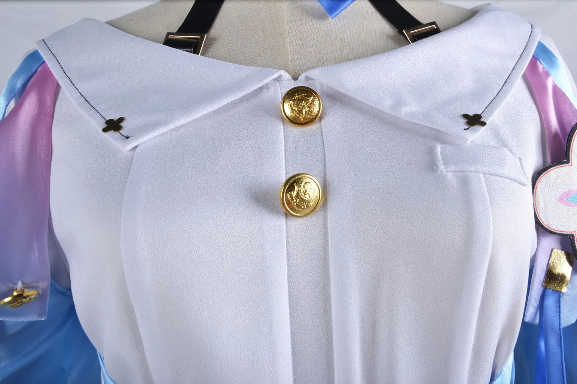 Honkai Star Rail March 7th Cosplay Costume Big Size Cotton Polyester