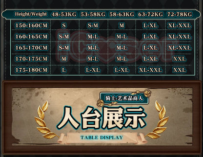 Identity V Art Dealer Cosplay Costume Wig Uniform Knight Richard Sterling Glasses Hat Roy Ramit Halloween Women Men Carnival Cos