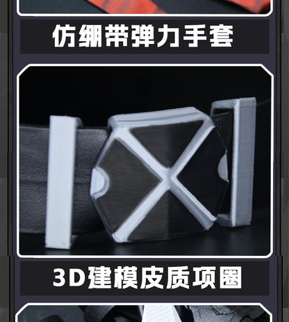 Zenless Zone Zero Komano Manato Cosplay Costume Wig Uniform Ears Spook Shack Halloween Party for Women Men Girls Role Play Props