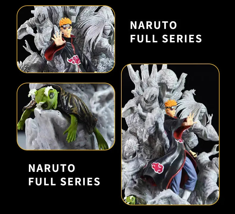 41cm Pain Figures Cartoon Naruto Anime Figure Pain Model Gk Pvc Statue Figurine Doll Collection Car Decotation Children Toy Gift