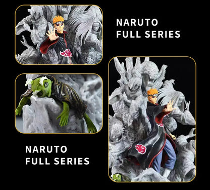 41cm Pain Figures Cartoon Naruto Anime Figure Pain Model Gk Pvc Statue Figurine Doll Collection Car Decotation Children Toy Gift